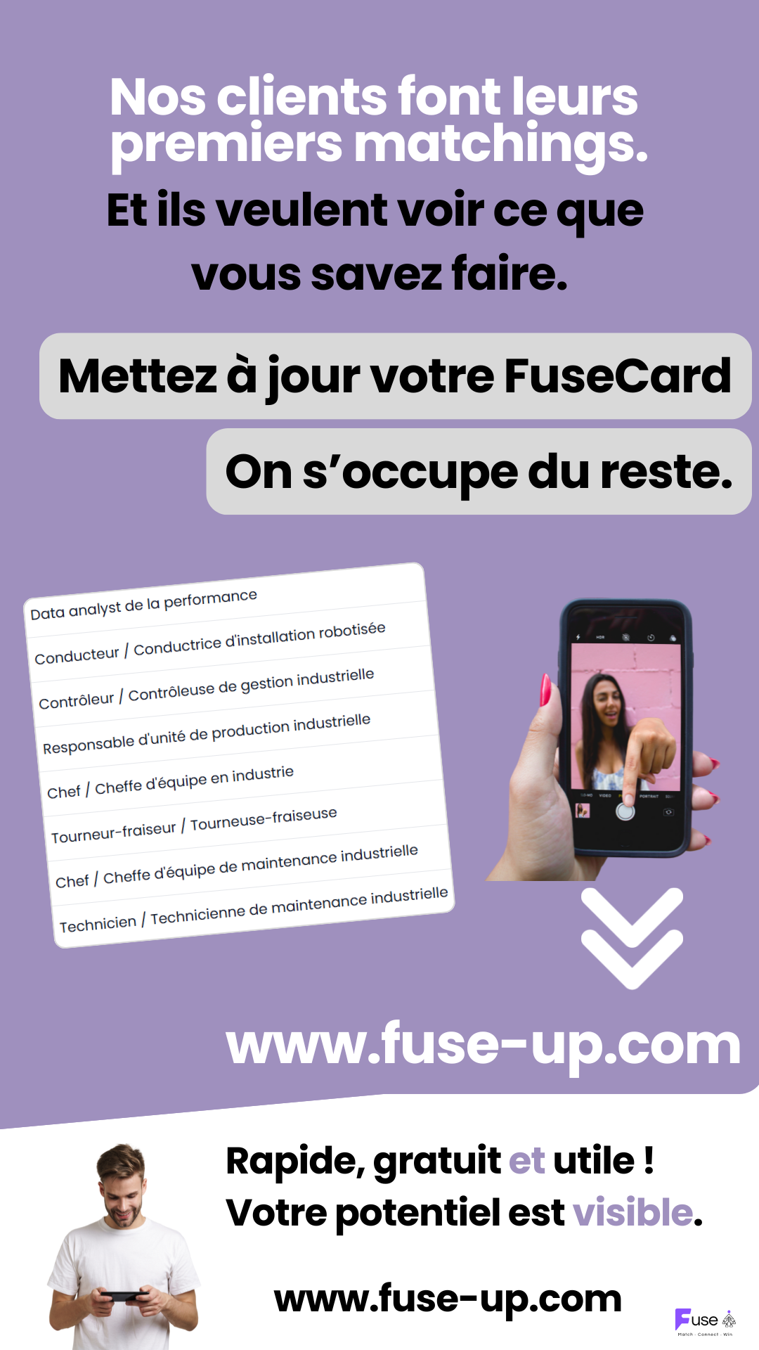 Offres d'emplois en ligne !